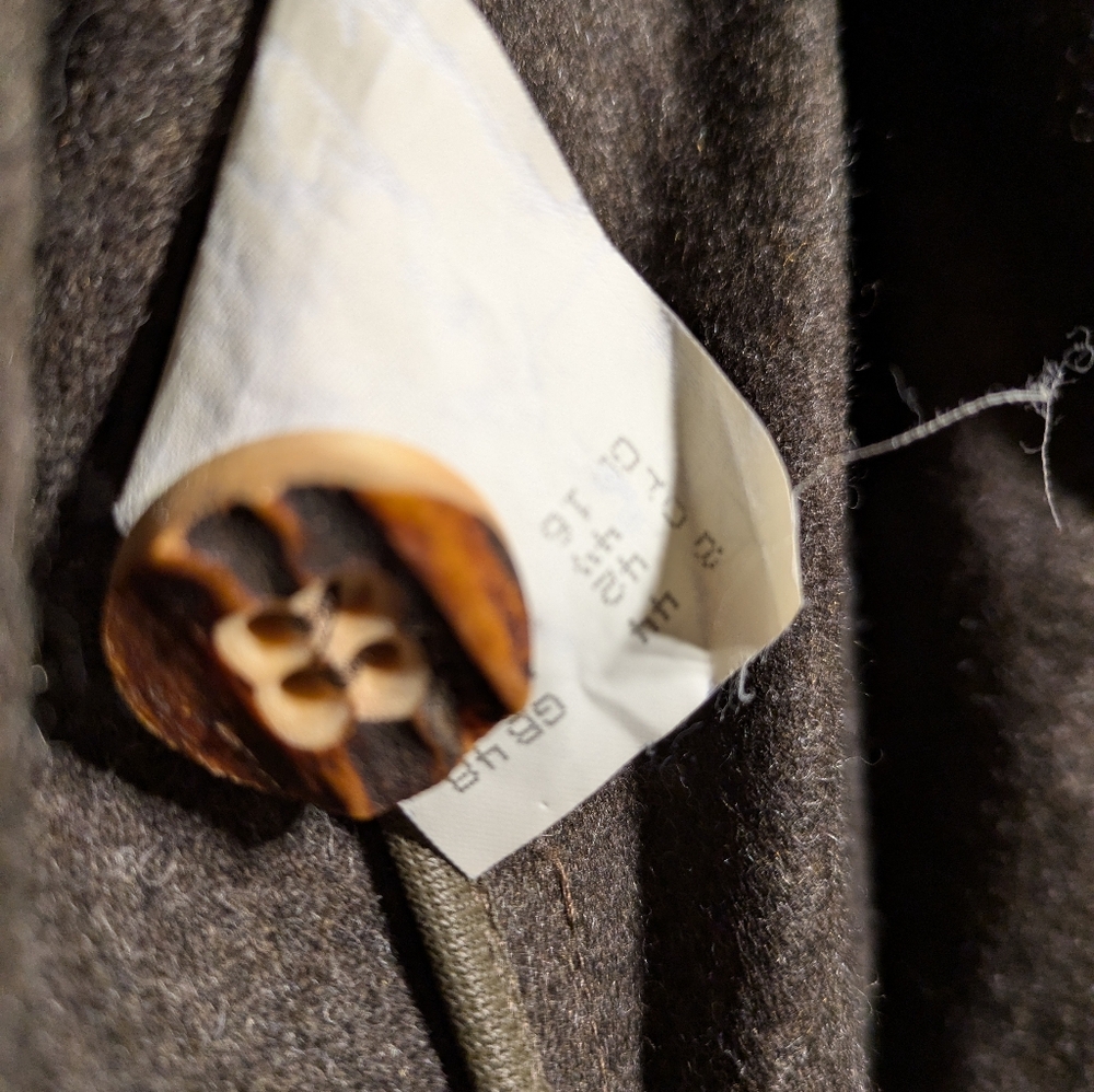 Zeiler Men's Gray Double-Breasted Jacket Size 42 - Picture 11 of 12